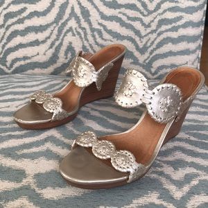 Jack Rogers Lucia Wedge Sandal - 8.5